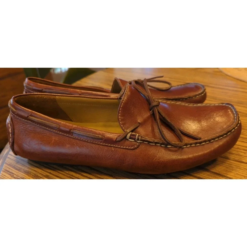 Vintage Cole Haan Driving‎ Loafers Moccasins Men's 8.5 M Brown Leather